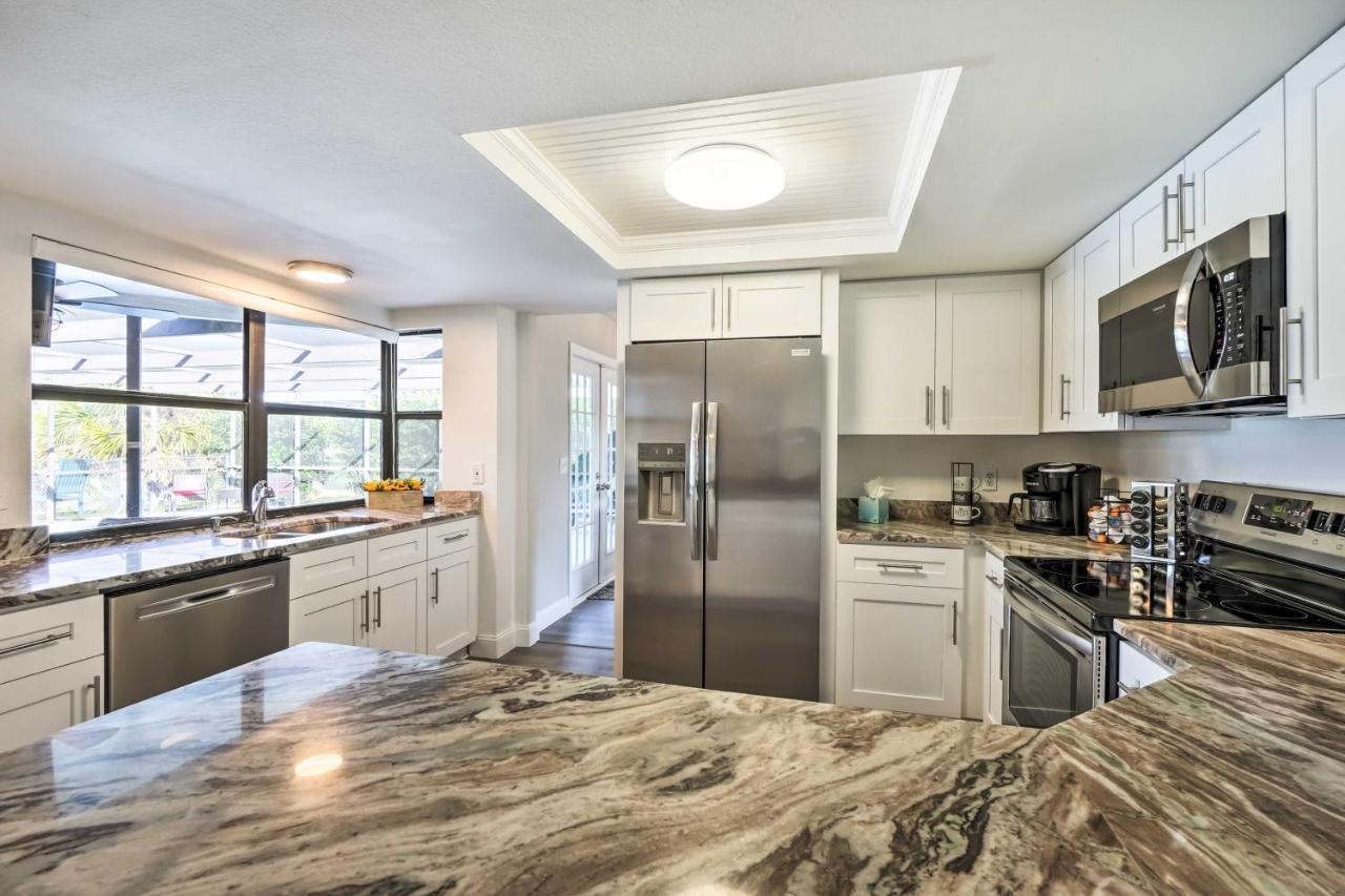Waterfront Port Richey House With Heated Pool! Villa Eksteriør bilde