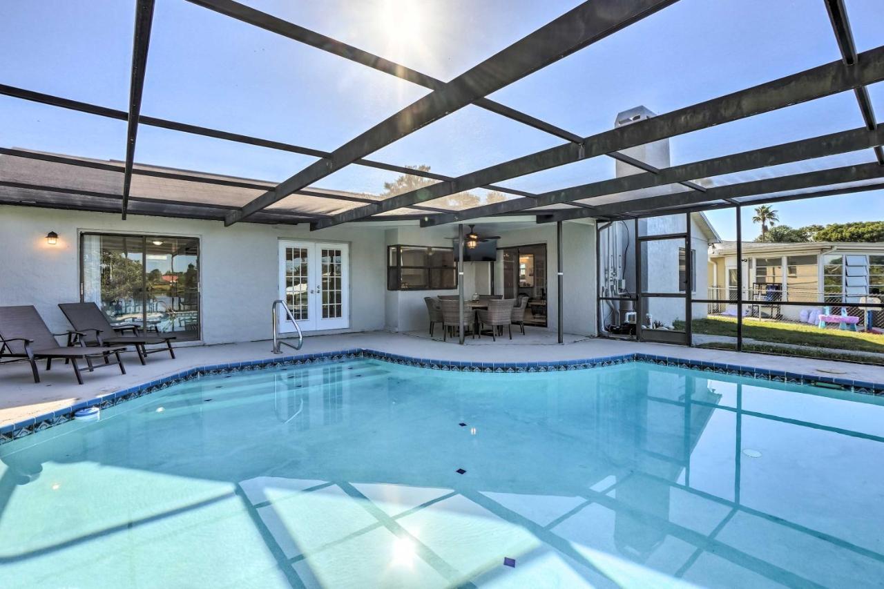 Waterfront Port Richey House With Heated Pool! Villa Eksteriør bilde